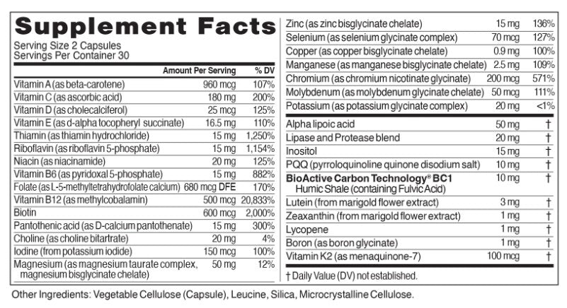 CellCore Biosciences Core Nutrients 60ct