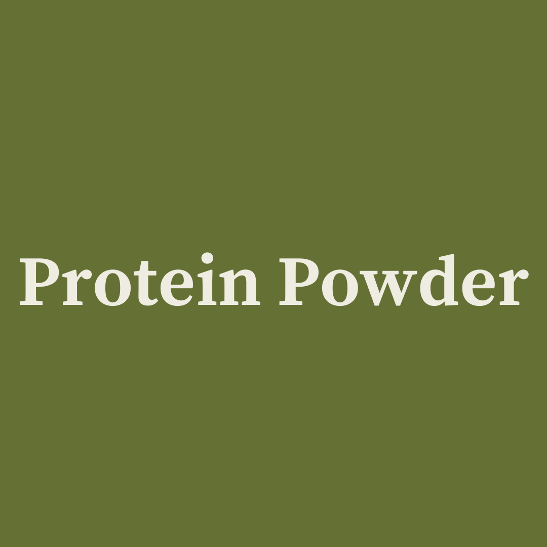 Protein Powders