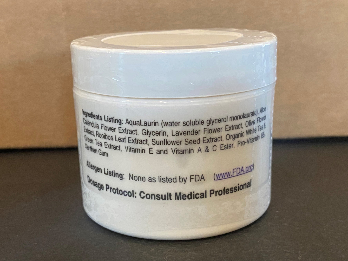 AquaLaurin Clear & Natural Cream 2oz