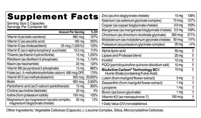 CellCore Biosciences Core Nutrients 120ct