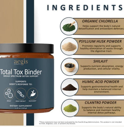 Aegis Formulas Total Tox Binder (Capsules) 240ct