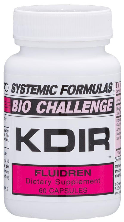 Systemic Formulas Bio Challenge KDIR Fluidren