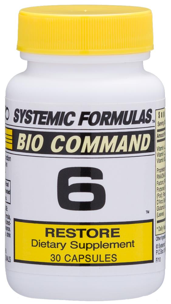 Systemic Formulas Bio Command 6 Restore