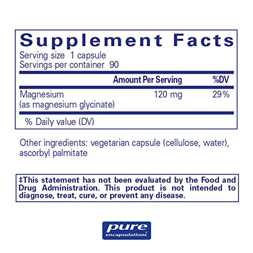 Pure Encapsulations Magnesium (glycinate) 90C