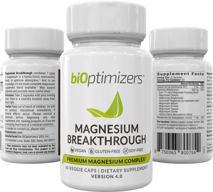 BiOptimizers Magnesium Breakthrough 60ct.