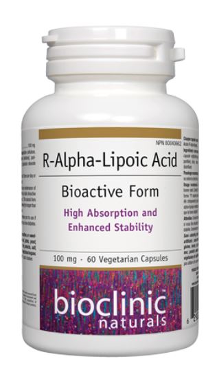 Bioclinic Naturals R-Alpha-Lipoic Acid 60C