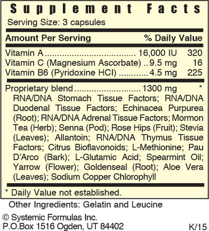 Systemic Formulas Bio Command 6 Restore