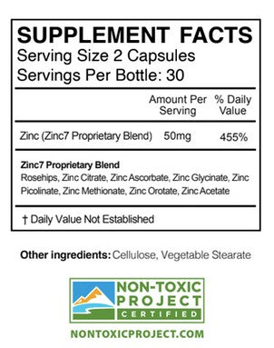 True Cellular Formulas Zinc7