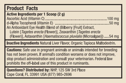 Dr. Mercola Eye Support for Cats & Dogs (now Bark & Whiskers Eye Support)