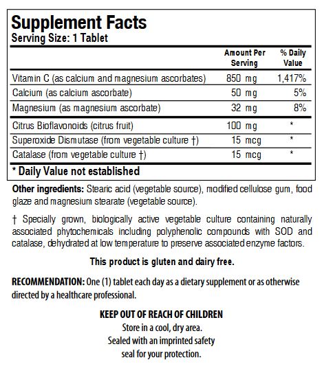 Biotics Research Bio-C Plus 1000 100T