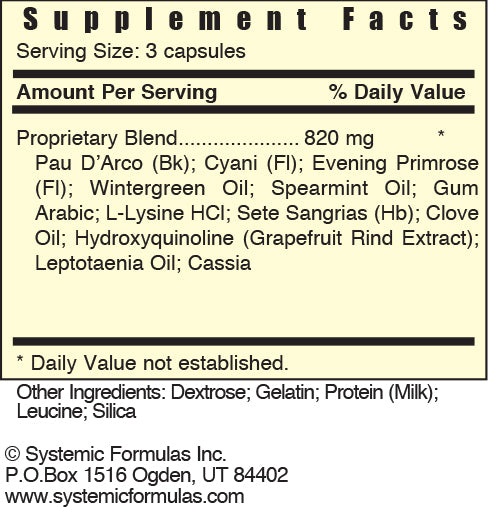 Systemic Formulas Bio Command 4 FungDX