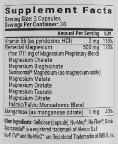 BiOptimizers Magnesium Breakthrough 60ct.