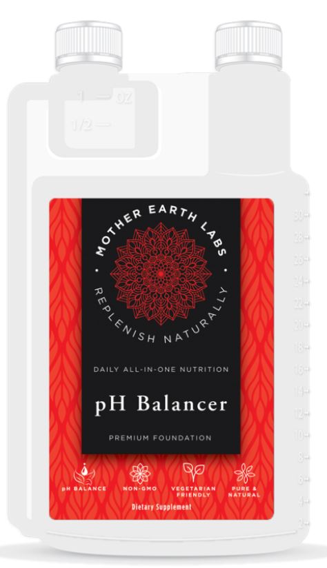 Mother Earth Labs pH Balancer Quart - Dispensing